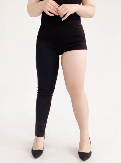 激瘦神蹟褲(高腰款)-黑